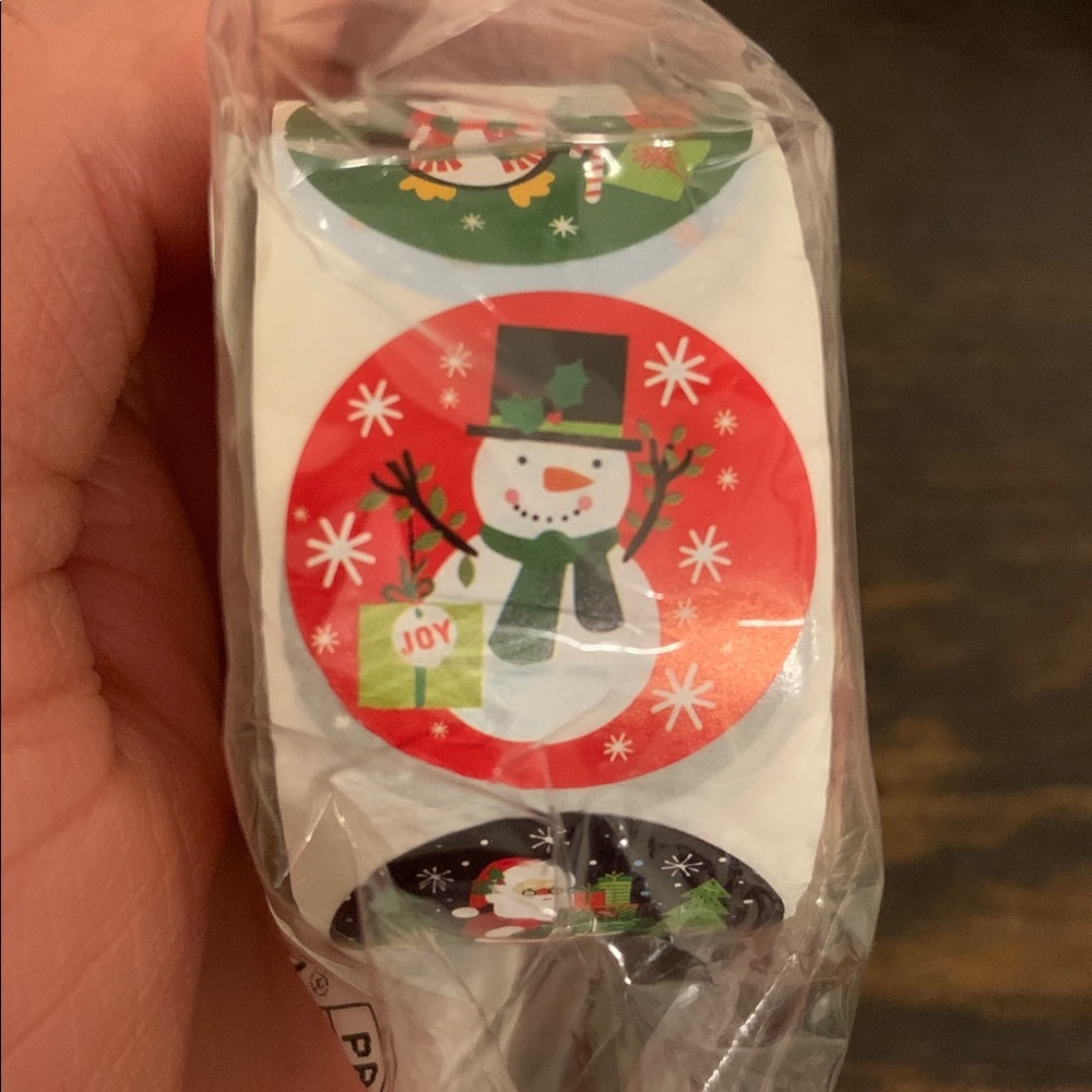 Gift Holiday Tags,Family Stickers -500 Labels per Roll2Inch Round Paper Stickers